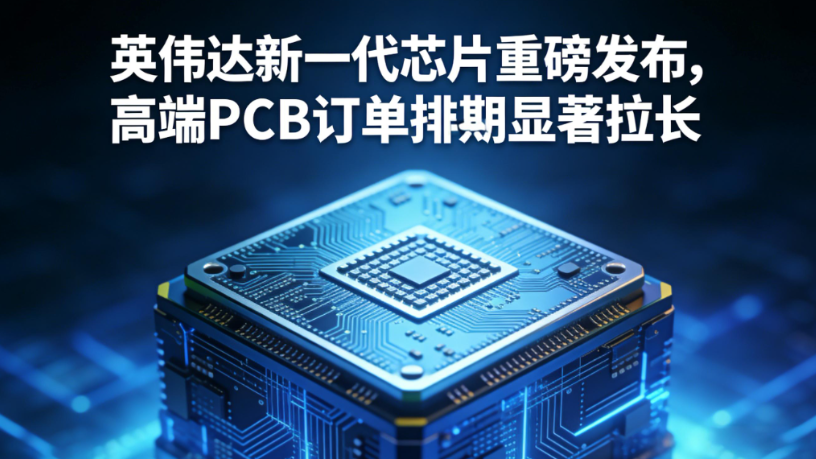 英伟达新一代芯片重磅发布，高端PCB订单排期显著拉长