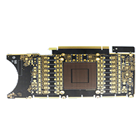 12层金手指显卡pcb线路板