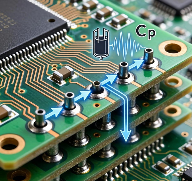 揭开PCB过孔寄生电容的原理、危害与优化基础
